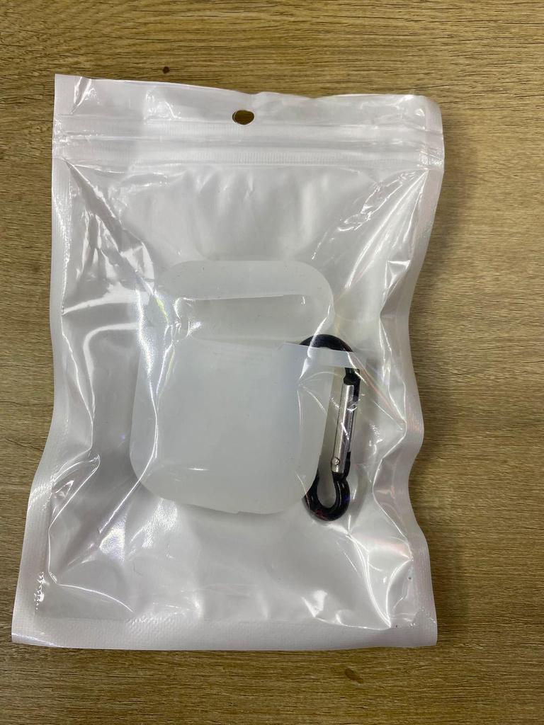 Радужный силиконовый защитный чехол для AirPods 3 с крючком
