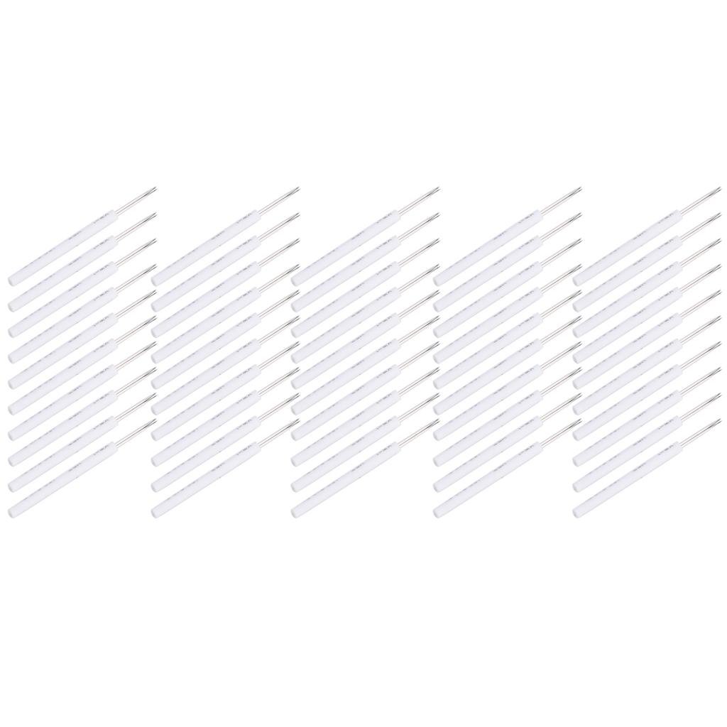 50pcs Professional Shader Microblading Needle Stainless Steel Eyebrow Tattoo Needle3RS