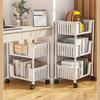 1pc Multi-Purpose Storage Rack with Wheels Organiser, Fruit and Vegetable Spice Organiser, Kitchen Bathroom Bedroom Living Room Accessories