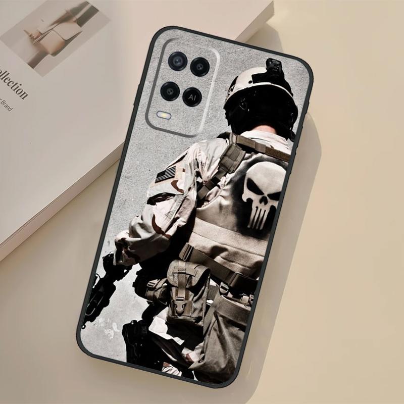 Военный Армейский Спецназ Чехол Для Oppo A76 A96 A16 A17 A18 A60 A80 A40 A38 A58 A78 A98 A94 A74 A54 A15 A57 A77 A5 Pro