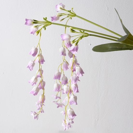 42,5" Длинный Стебель Ландыша Искусственная Подвесная Гирлянда из Цветов Ландыша для Высокой Вазы Свадебное Мероприятие Декор Заднего Плана Патио Садовая Комната