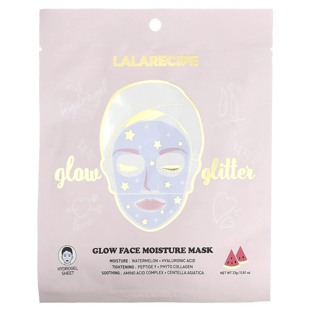 Lalarecipe Маска для лица Glow Face Moisture Beauty, 1 тканевая маска, 23 г (0,81 унции)