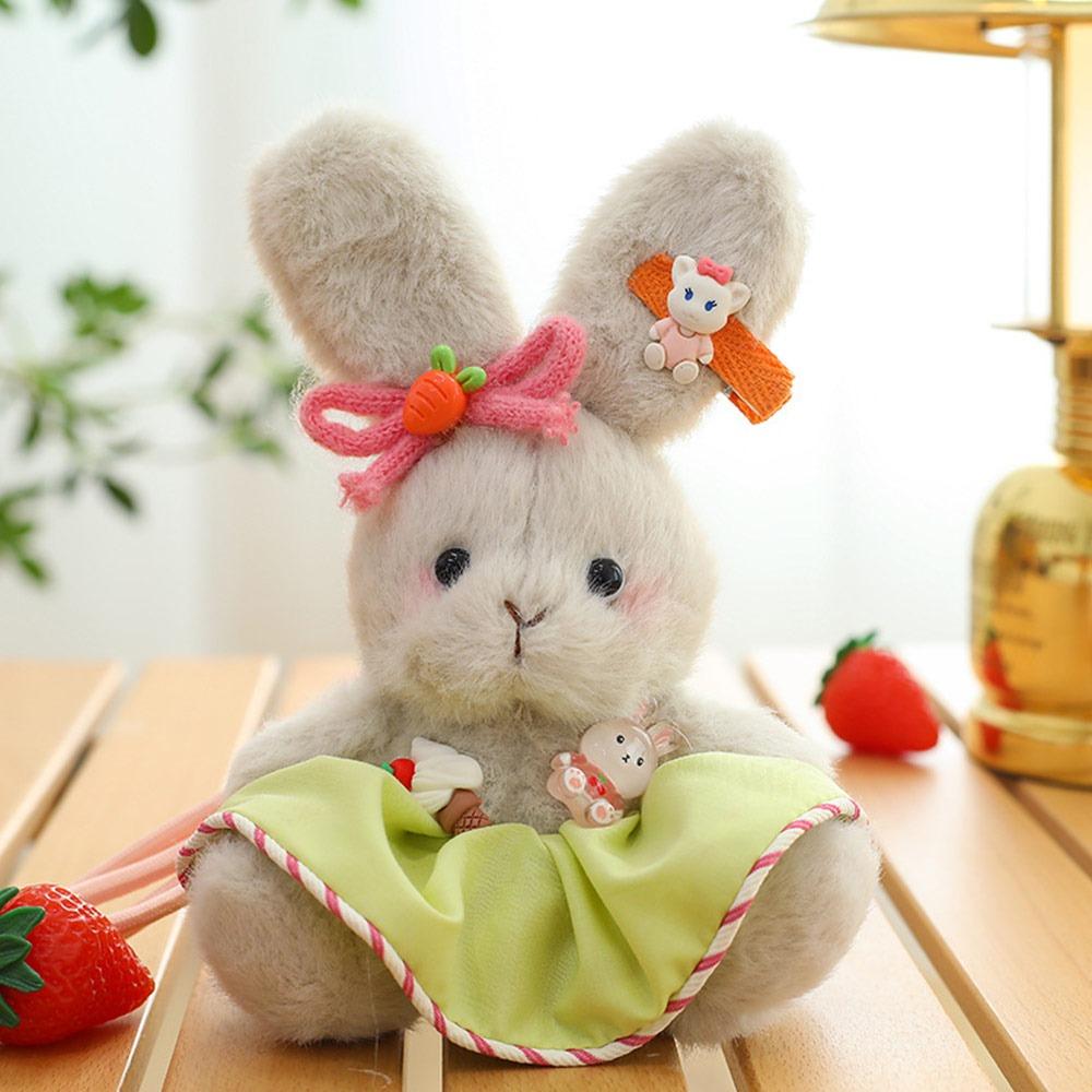 Мультяшный кролик медведь плюшевая кукла подвеска многоцветный автомобиль подвесное украшение универсальный