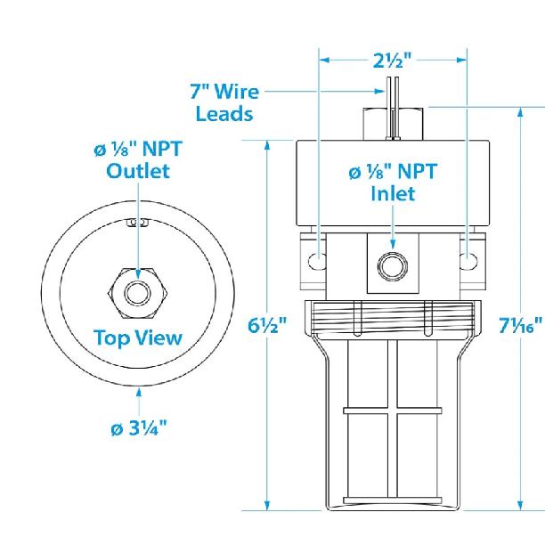 41-7059 Насос Топливный 12В Высокого Давления Thermo King Дизельные Агрегаты 9~12PSI