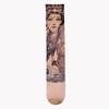 Sunscreen Sleeves Men's Ice Sleeves Flower Arm Tattoo Sleeves Thin Outdoor Riding Hand Sleeves Arm Protectors Sunshade Driving Arm Cover
