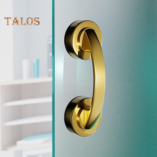 Glass Door Handle 10kg Load-capacity Secure Grip Simple Installation Universal Suction Cup Bathroom Sliding Door Handle