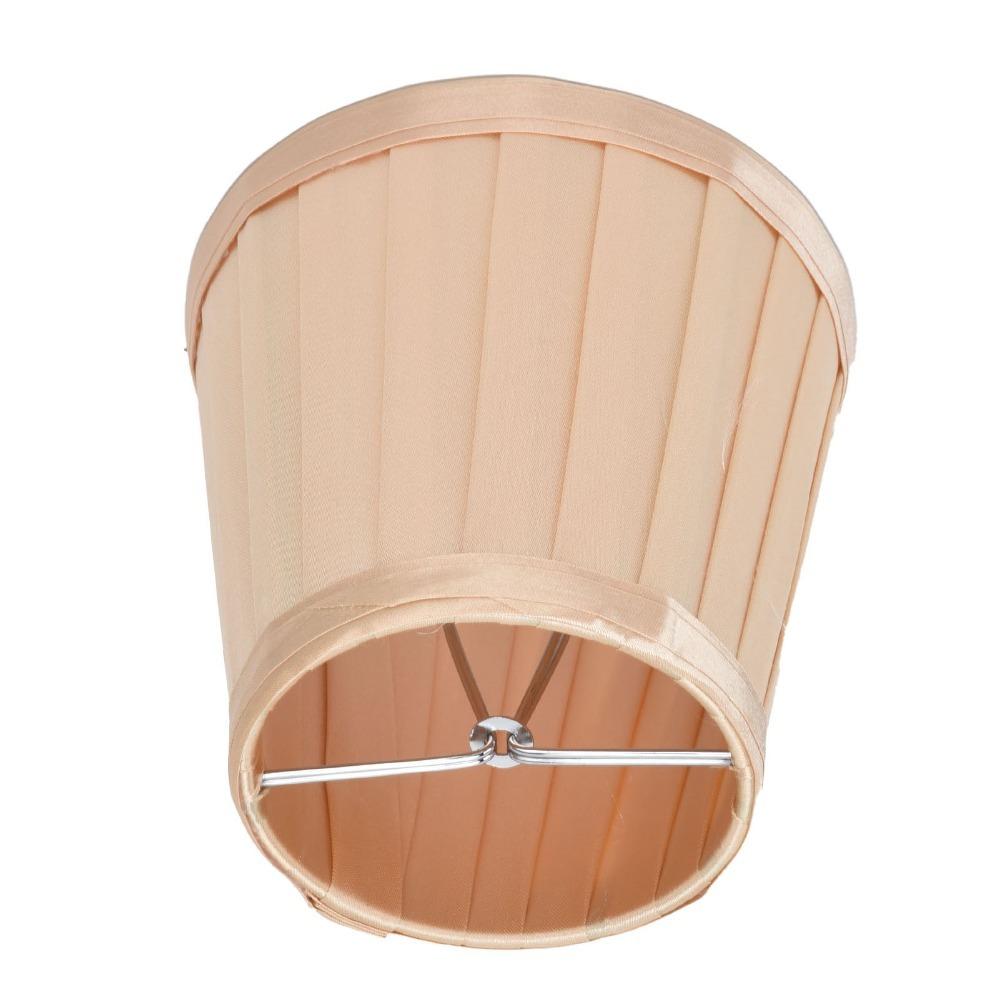 2PCS Lightweight Small Lamp Shades Clip On Design Lamp Shades Decorative Table Lampshade  Wall Lamp