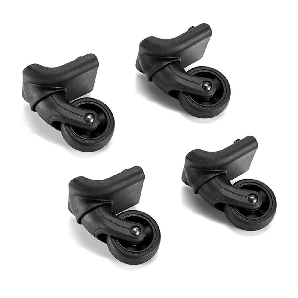 Комплект из 4 штук / набор Колеса для чемодана Удобные и легкие Колеса для багажа Легкость передвижения Функциональность для путешествий Прочные