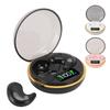 Bluetooth Earbuds with Digital Display Charging Case Stereo Wireless Earphones for Sleep Work Music 