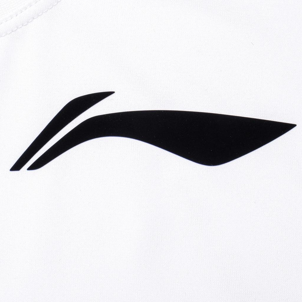 Баскетбольная майка Li Ning CBA Series Professional с принтом логотипа Пекинской команды, влагоотводящая, быстросохнущая, мужская, стандартная, белая, AVST179-2