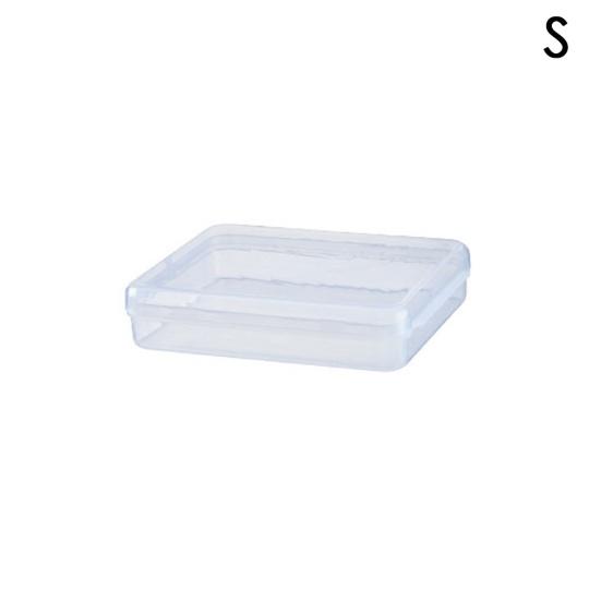 Portable Travel Dustproof Face Cover Plastic Storage Container Box Carry Case