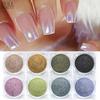 Nails Holographic Dip Powder Laser Gradient Nail Pigment Polishing Chrome Nail Art Decorations