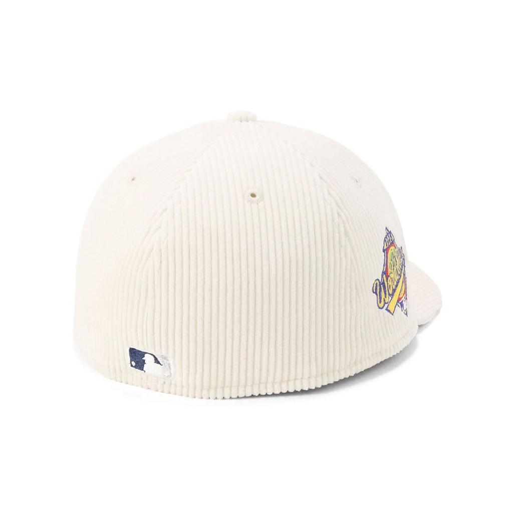 New Era New Era Cap LP59FIFTY Side Patch MLB ONSPOTZ Special Order NY Ivory 7 LP5950 CORDUROY NEYYAN GRAY UV IVO