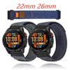 Ремешок 22 мм 26 мм для Garmin Enduro 3 2 Tactix 7 Pro Fenix 8 E 7x 6 5 Plus 3 HR Epix Pro G1 Mk3 2 S62 Forerunner 965 945 Аксессуары