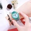 Colorful Transparent Women's Fashion Watch for Students
