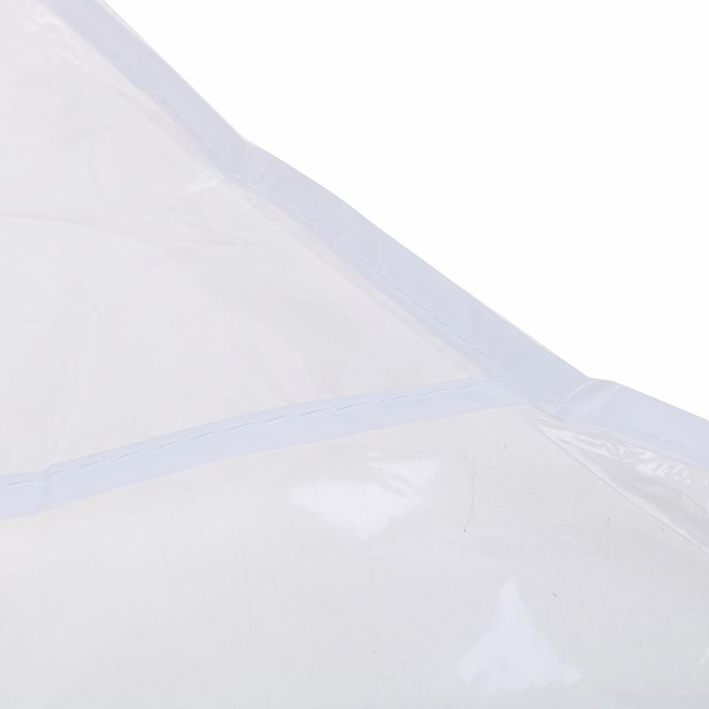 1 шт. Защита прически Дождевик Пластиковый чепчик для женщин и леди Прозрачный