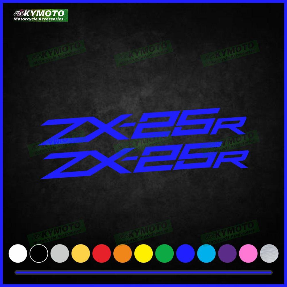 For ZX-25R ZX25R motorcycle accessories decal racing fairing helmet fuel tank engine logo reflective sticker decoration