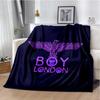 Уникальное одеяло в британском панк-стиле с логотипом B-BOY LONDON Eagle, напечатанное на фланели, для дивана, декоративное постельное белье, плед