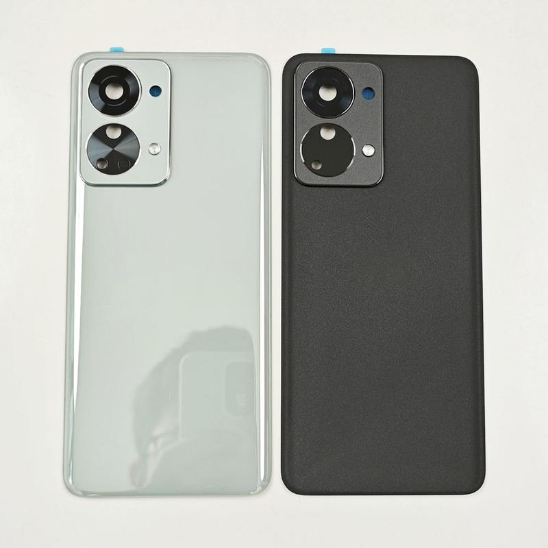 Задняя стеклянная крышка A + для OnePlus Nord 2T 5G, сменный аккумулятор задней двери, задняя крышка корпуса с объективом камеры