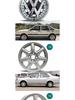 Литые и стальные диски Volkswagen Santana и Jetta 14-16 дюймов