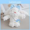 Rabbit Plushie Cute Keychain With Soft Long Fur For Accessories Bag