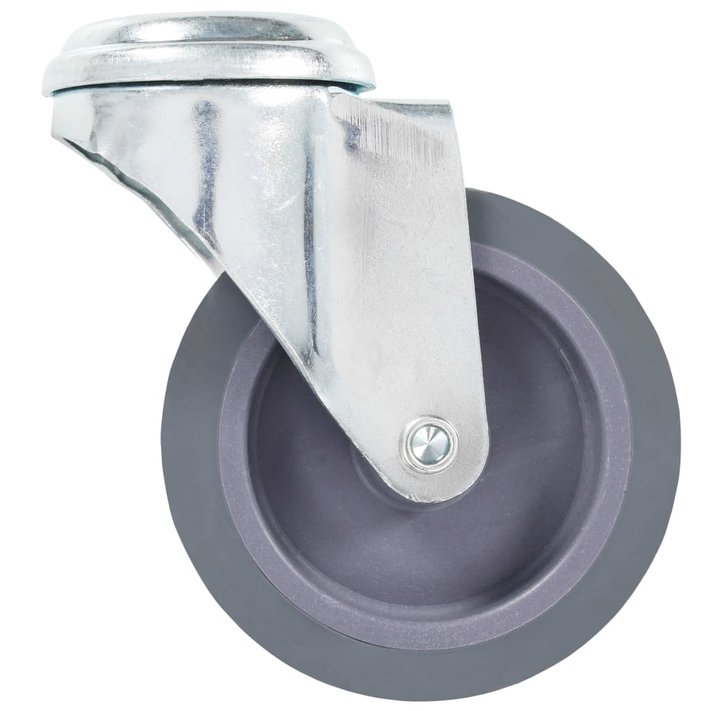 Swivel Casters with Pin Hole 4 pcs 75 mm
