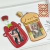 Kpop Держатель для фотокарточек Папка-альбом Держатель для фотокарточек 3-дюймовая папка для айдолов Дисплей для фотокарточек Брелок Защитный чехол Фотоальбомы