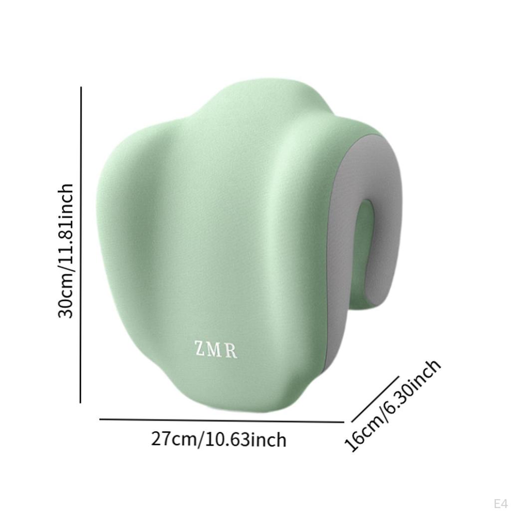 Подголовник из пены с эффектом памяти, стул, стол, поддержка шеи, нескользящая подушка для длительного сидения