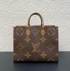 [Б/У] Onthego GM 'Коричневый канвас Monogram/Коричневый канвас Monogram Reverse' - Очень хорошее состояние #FY74OP