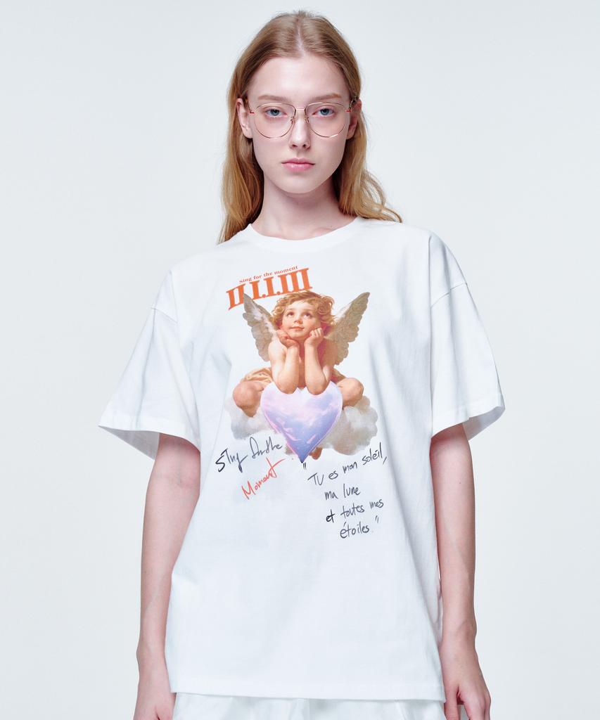 2113 STUDIO Свободная футболка Cupid Cloud
