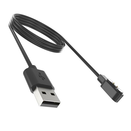 Магнитный зарядный кабель для смарт-часов Colmi P8 MAX 2022, зарядное устройство с 2 контактами, USB-кабель для зарядки смарт-часов, сменный аксессуар для часов