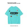 190g Cotton Loose Fit Graphic T-Shirt Men Women Casual Streetwear Round Neck Short Sleeve