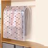 Fully Enclosed Semi Transparent Dust Cover Household Wardrobes Coat Down Jacket Suit Dust Storage Bag Thicken Hanging Bag