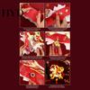 Eco-friendly Lantern Material Cartoon Horse DIY Kit Chinese New Year Handhled PVC Lucky for Spring Festival Hanfu Cosplay Photo Props Shaped
