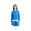 adidas Женский тренировочный топ Originals Beckenbauer Retro Football Inspired с полной молнией, обычная посадка, синий IY2223