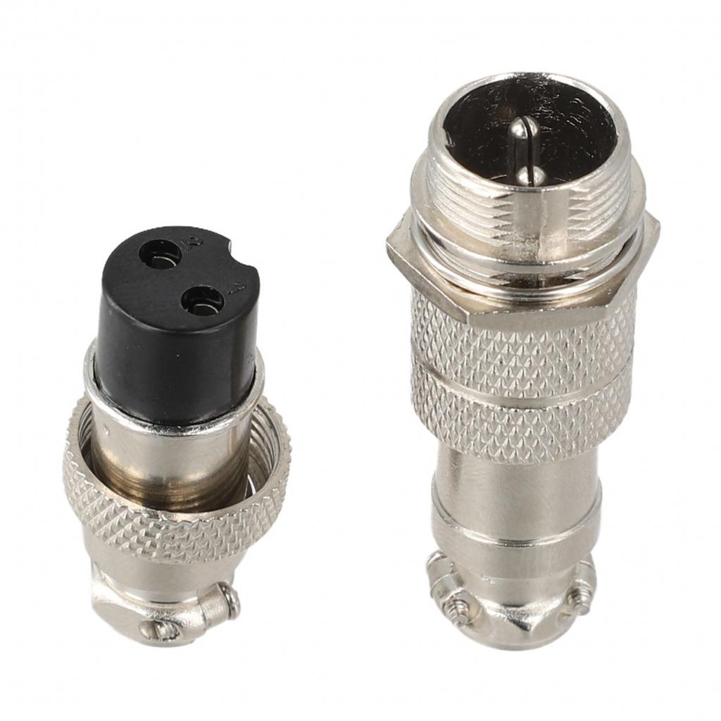 Сверхпрочный металлический авиационный разъем GX16 2Pin345678Pin, набор надежных соединений