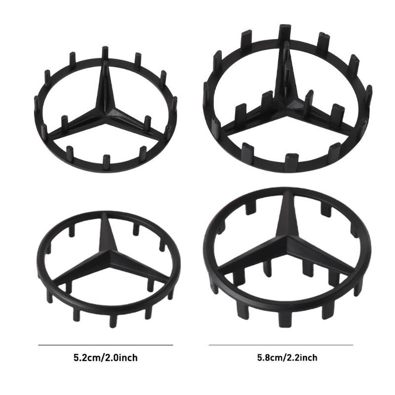 1 шт. 52/58 мм Наклейка-эмблема на центр рулевого колеса автомобиля для Mercedes Benz AMG W212 W213 W177 CLE GLA W222 GLC GLB W203 W210 W220