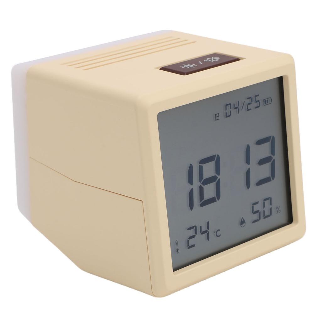 Multifunctinal Digital Alarm Clock Seesaw Design Night Light Clock USB Desk Clock  Desktop Use