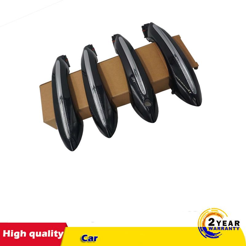 Черный цвет с удобной дверной ручкой для BMW 6 серии F12 640d 640i 650i M6 51217231931 51217231932 51217231933