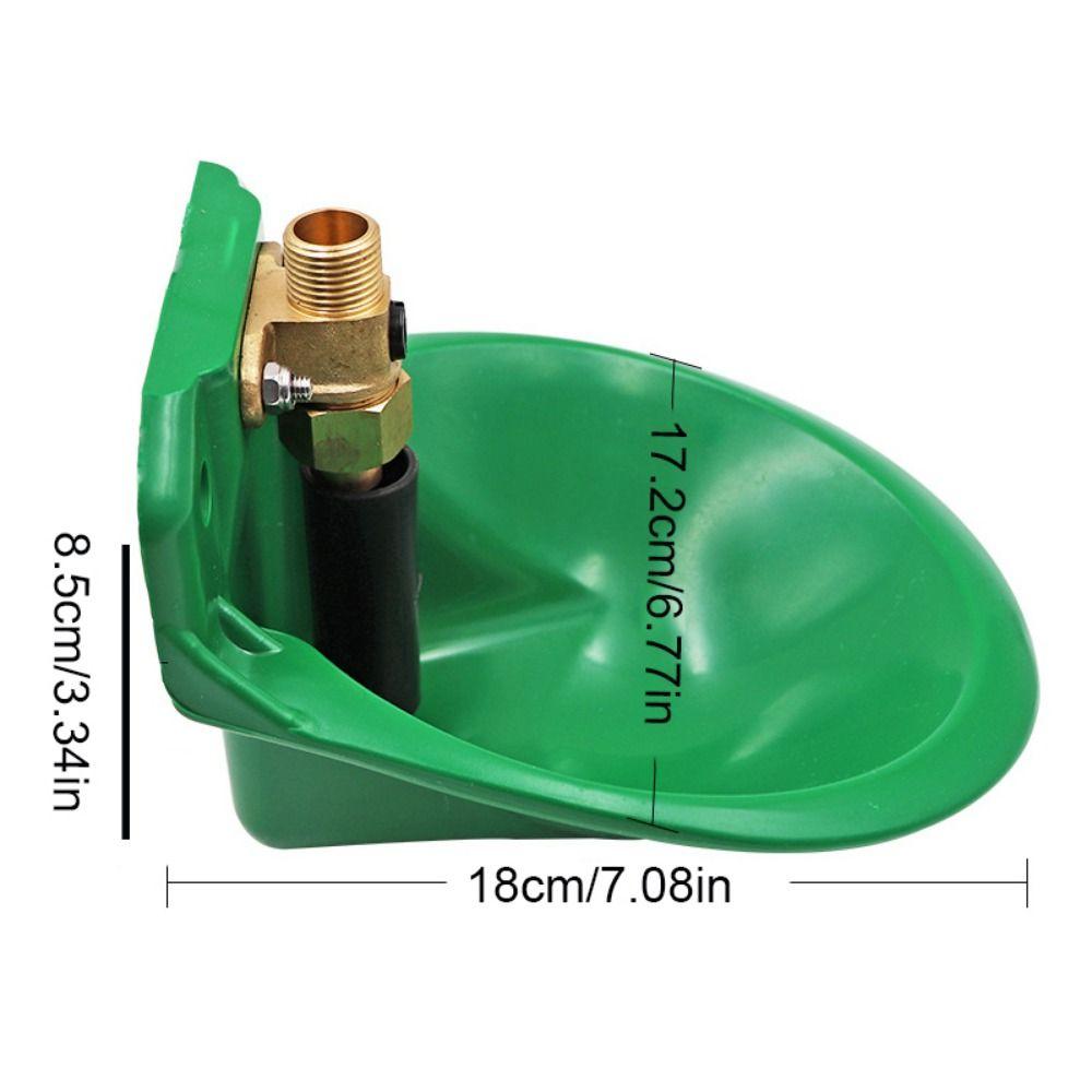 Copper Valve Sheep Goat Drinker Bowl Plastic Sheep Liquid Drinker Quality Sheep Water Fountain Cow