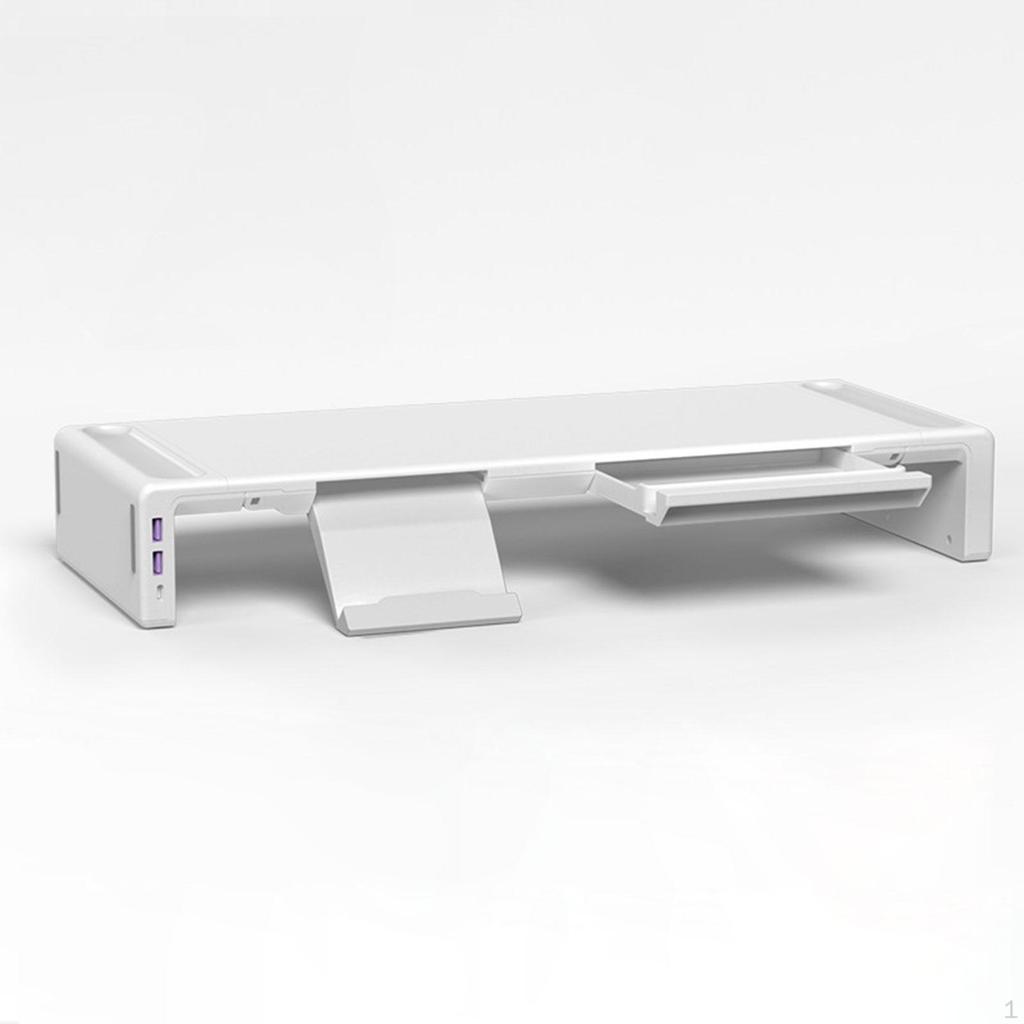 Desktop Monitor Stand Riser Laptop Ergonomic Computer Rack for