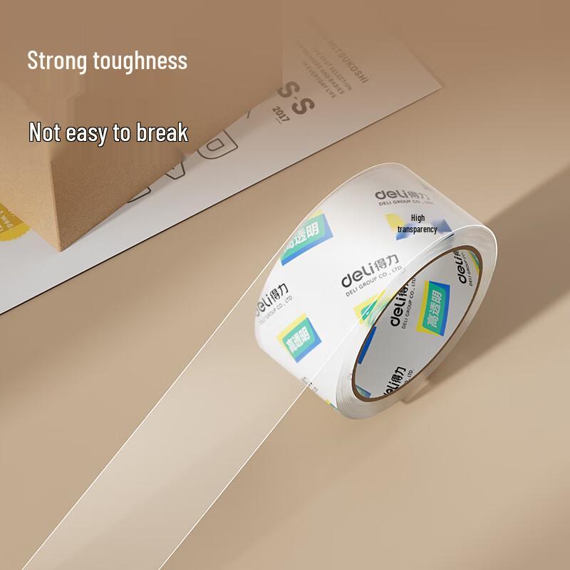 Deli High-Transparency Packing Tape 48mm x 60y