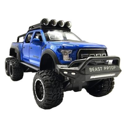 Ford Beast Raptor Внедорожник 1:24 Литая модель автомобиля - Синий