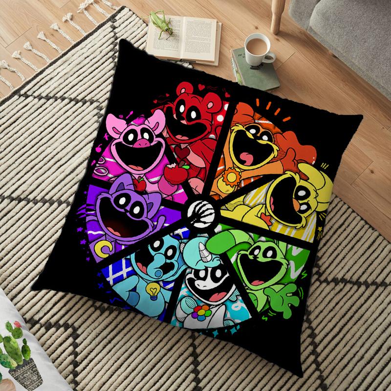 Наволочка с улыбающимся зверьком Catnap Dogday, наволочка для детской спальни, декор для дикой вечеринки, наволочка, детский подарок на день рождения