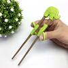 Kids Training Helper Portable Cartoon Learning Training Chopsticks Children Tabkitchen Accessories Gadget Utensils #0425