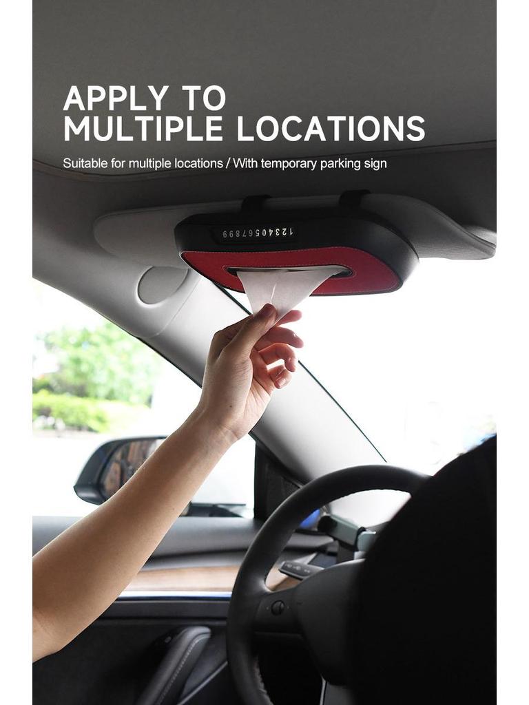 Tesla Model 3/Y/X/S Car Tissue Box - Car Interior Accessory