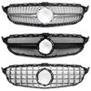 For Mercedes C Class W205 2019-2025 C180 C200 C250 C300 C260 C400 2019-2025 GT Style Sport Front Bumper Grille Inlet Grill Mesh