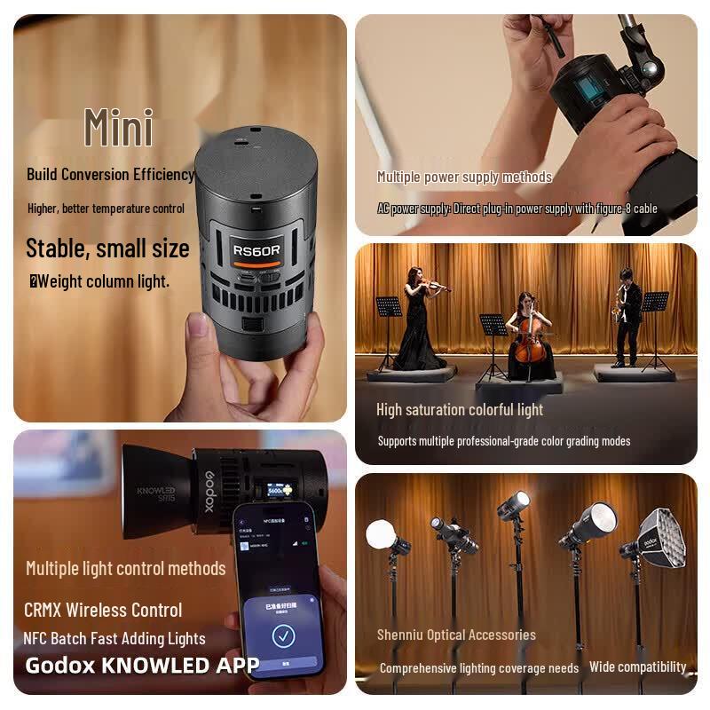 Godox Nori RS60R RGB COB Video Light
