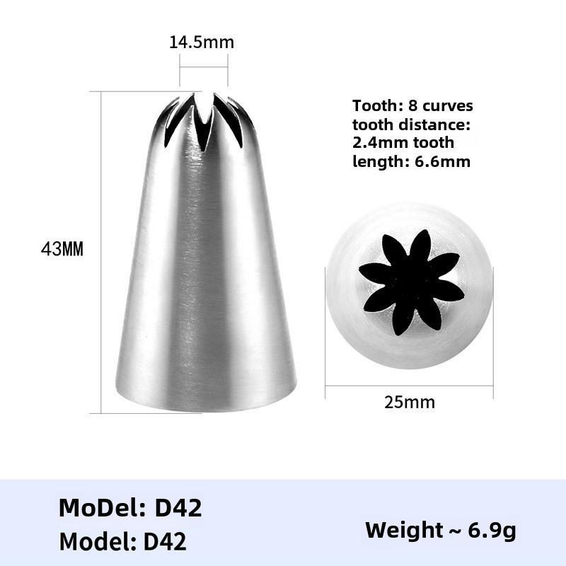 Набор насадок для украшения торта в корейском стиле с кондитерскими мешками