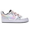 Nike Кроссовки для скейтбординга Court Borough Freedom Panda, Радужный Единорог, Нескользящие, Износостойкие, Низкие, Детские BQ5448-115 (Команда202-)